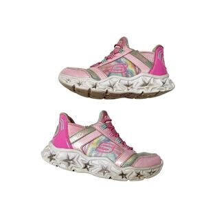 Skechers Galaxy Lights Slip On Sneakers Size 12